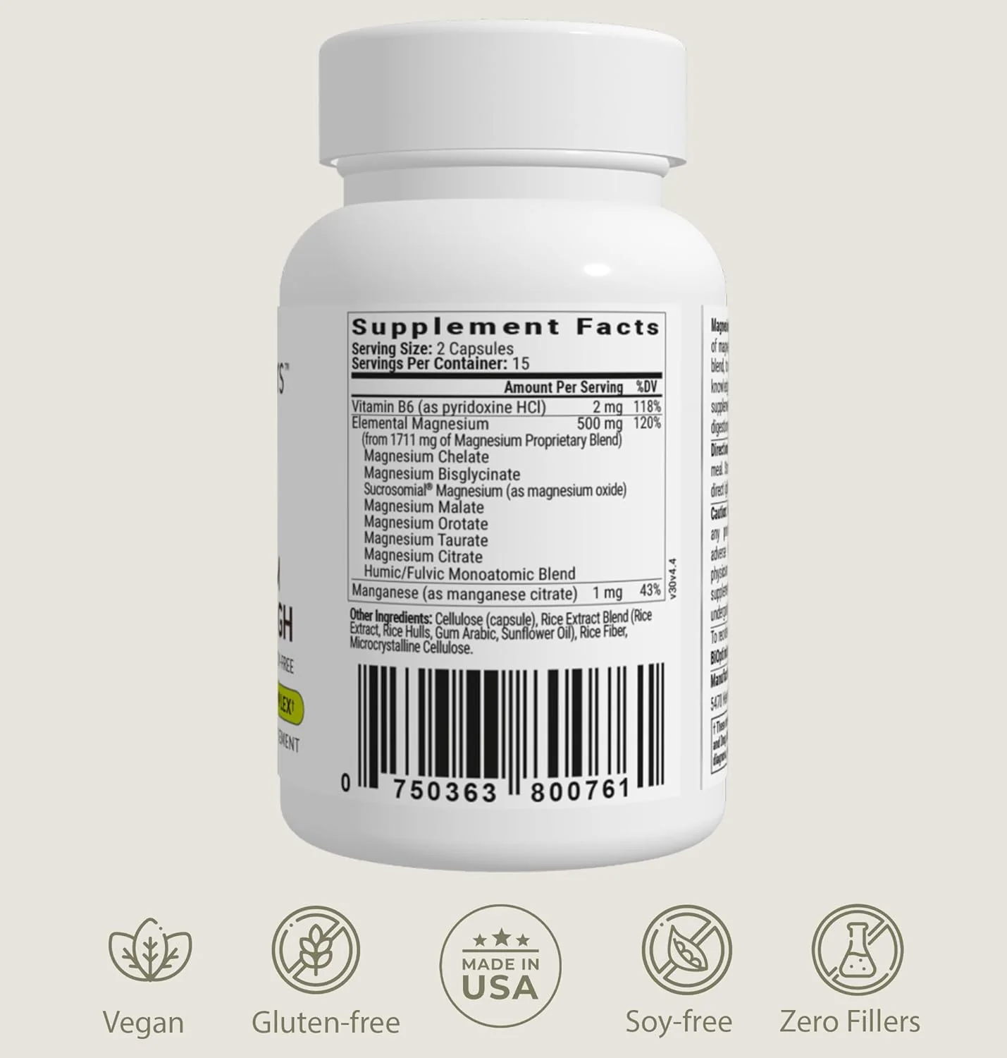 BIOptimizers Magnesium Breakthrough Supplement 4.0